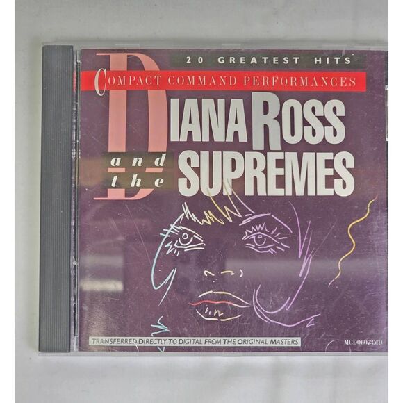 Diana Ross & The Supremes 20 Greatest Hits CD - Picture 1 of 3